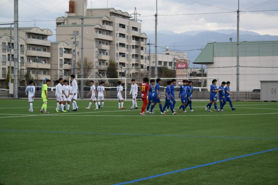 トレーニングマッチ(山梨学院大学) 試合結果