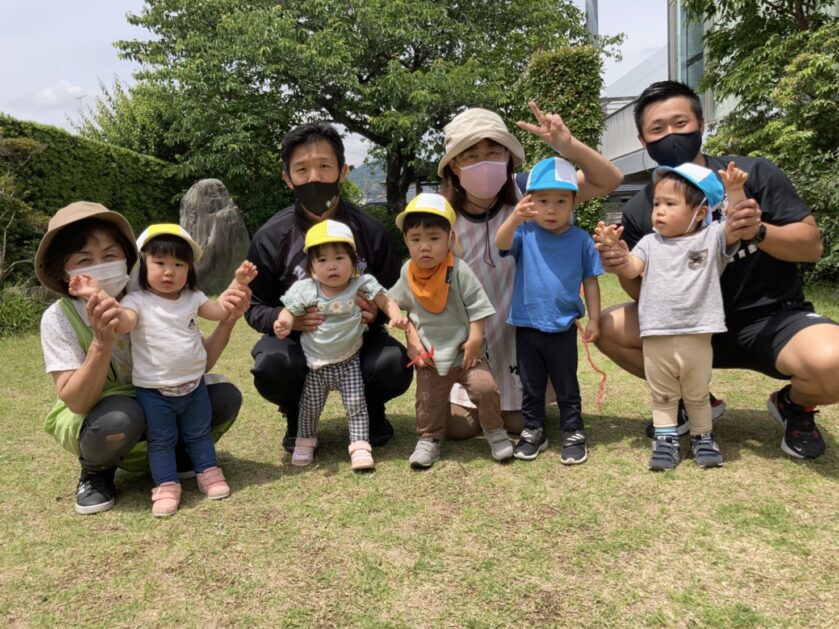 5/28(金)　モスペリオの選手とボール遊び⚽️(ふじさんBu-Bu保育園)